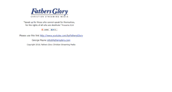 Desktop Screenshot of fathersglory.com